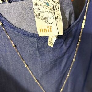 NAIF Women's Deep Blue Blouse